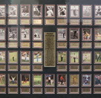 ‘Masters Champions’ With Facsimile Signatures Frame